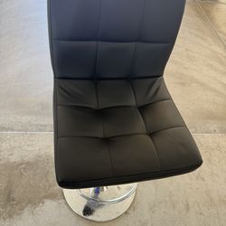 Stool black set of 4