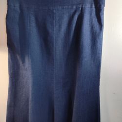 WESTBOUND Blue Jean Skirt Size 12