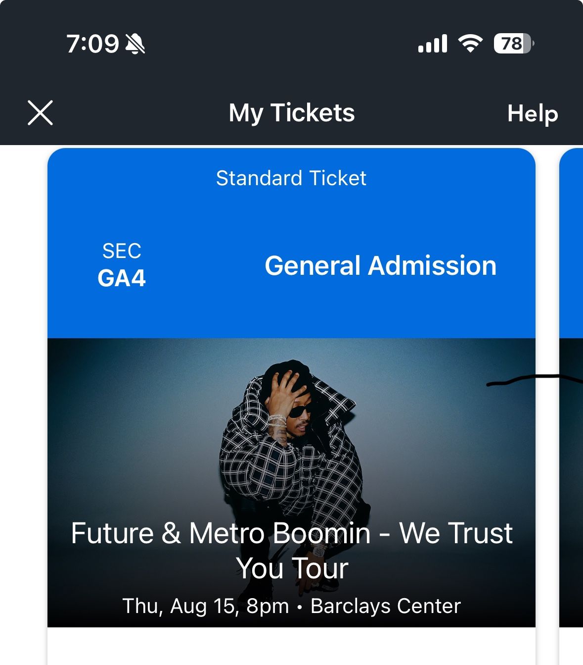 “We Trust You Tour” Tickets!!!!! Metro Boomin And Metro