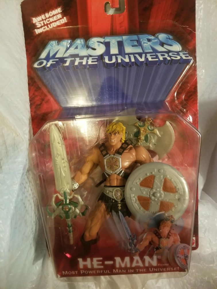 Toy collectible heman 4pack