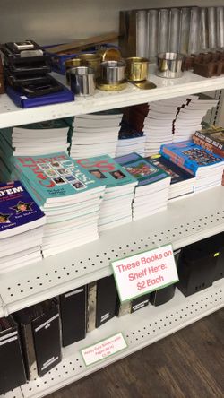 Various Poker Books $2 Each