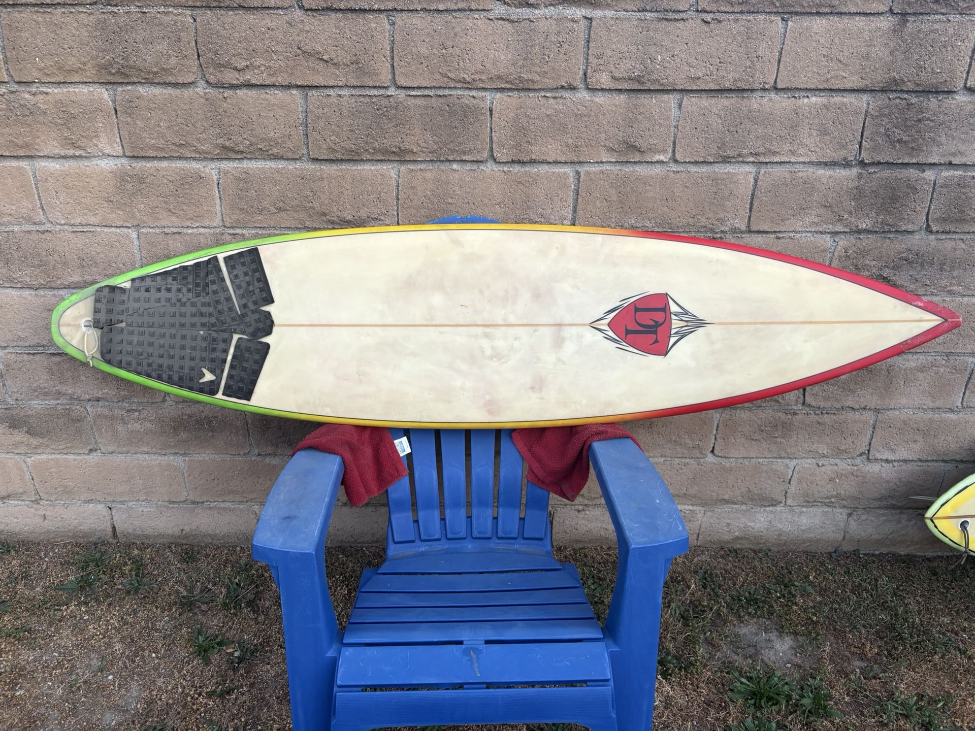 Surfboard 6’ 5” Dan Taylor Of Costa Mesa