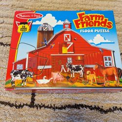 Melissa & Doug Farm Friends Floor Puzzle