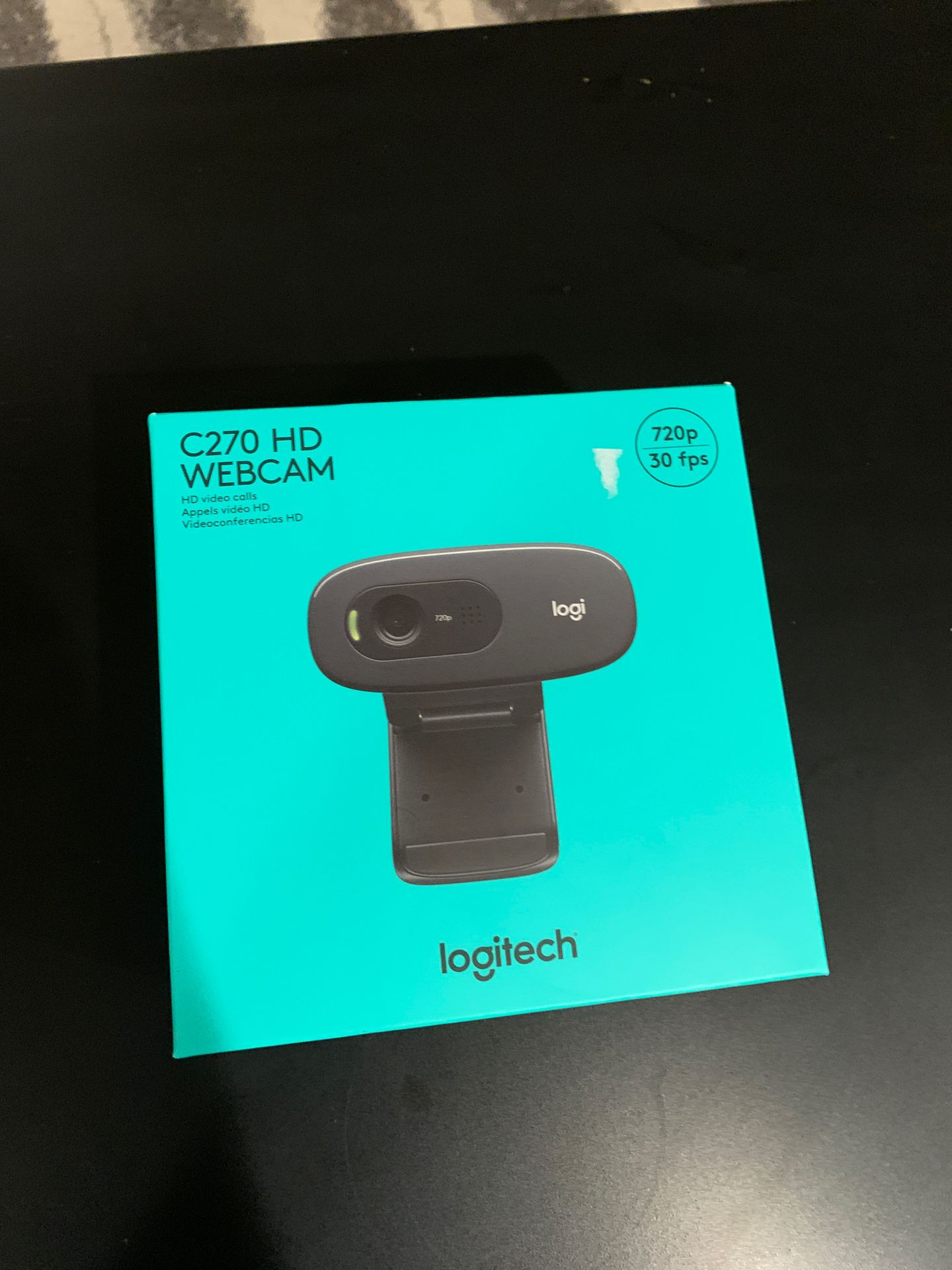 New in box Logitech C270