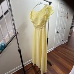 Women Long Chiffon A Formal Wedding Guest Dress 