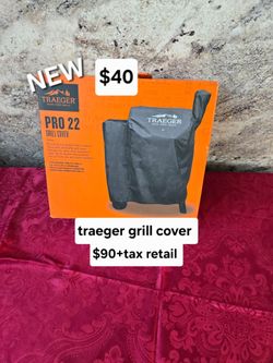New traeger grill cover $90+tax retail