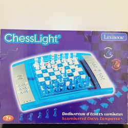 Lexibook ChessLight Electronic Computer Chess Illuminated Board  LCG3000