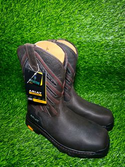 ARIAT MEN'S COMPOSITE TOE WORK BOOT 8D 8.5D 9D