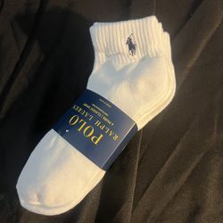 Polo Ralph Lauren 6 Pack White Size Quarters