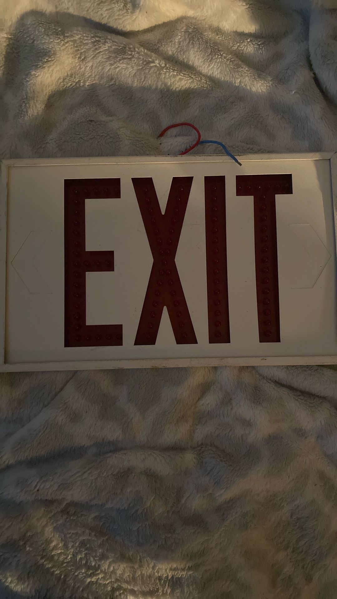 EXIT SIGN $8 VISALIA