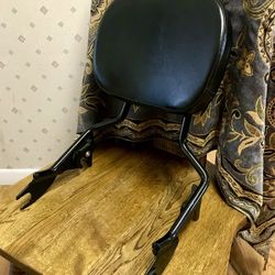 Motorcycle Detachable Backrest