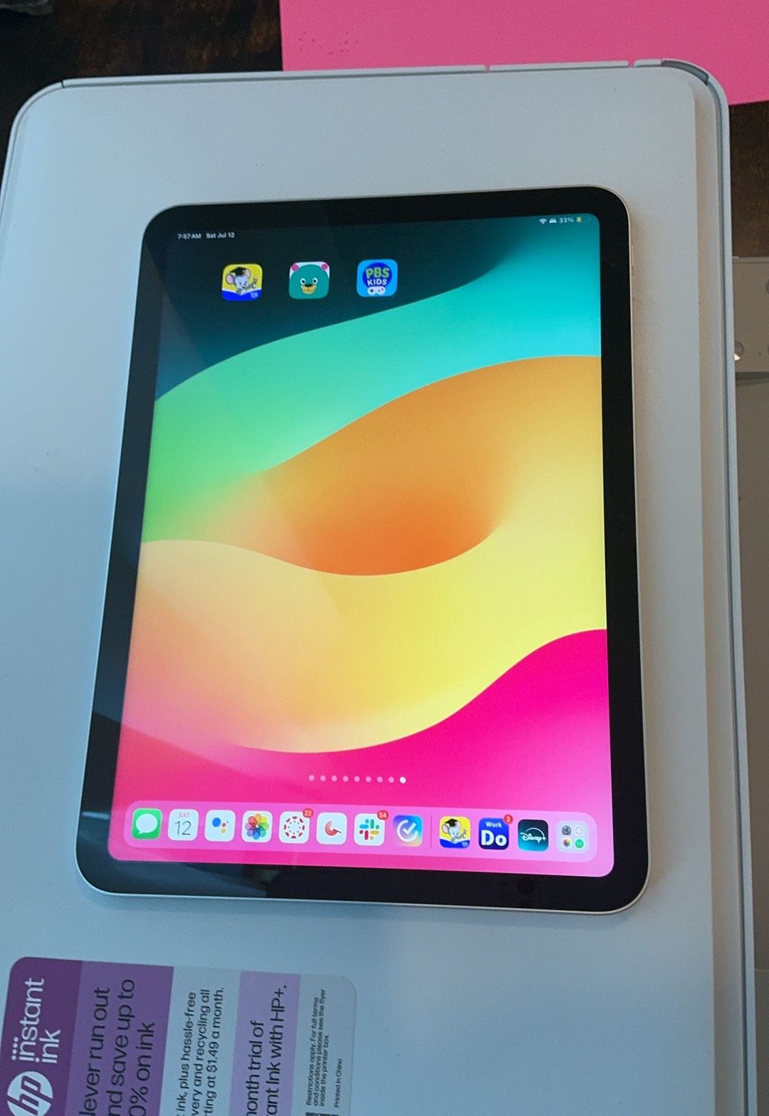 iPad 10th Gen 64GB Wi-Fi – Like New, Not Refurbished – $260 OBO