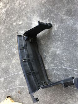 1986 Corvette Radiator Shroud, Lower, Black