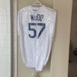 Dodgers Alex Wood Authentic Autographed Jersey Beckett