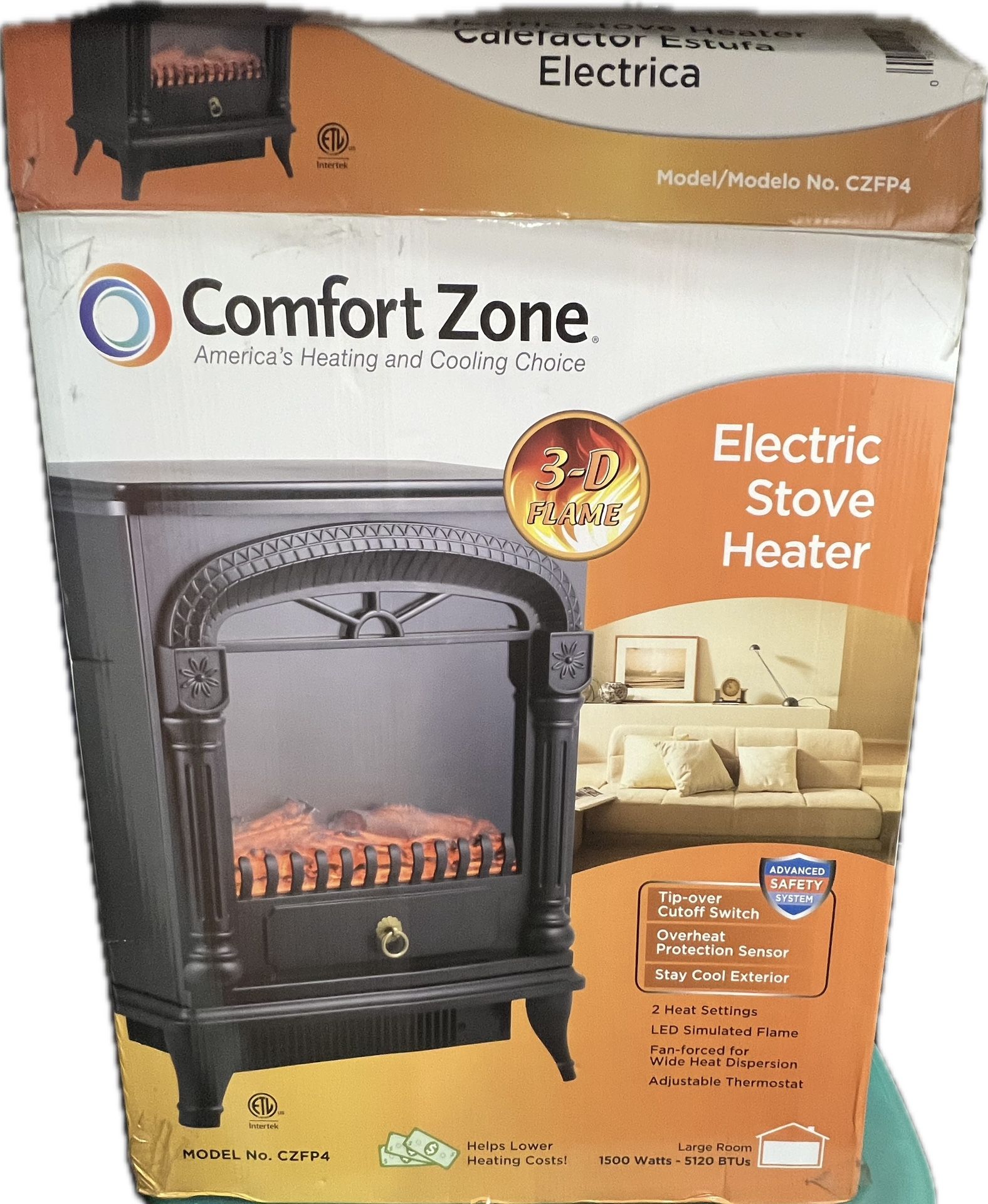 Fireplace Looking Electric Stove Heater