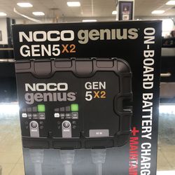 Noco genius GEN5x2 on board battery charger + maintenance