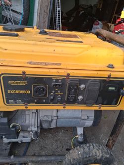 Dewalt DXGNR6500 Generator