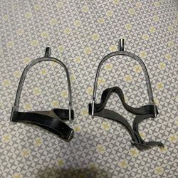 Stainless Steel Riding Spurs & Straps 
