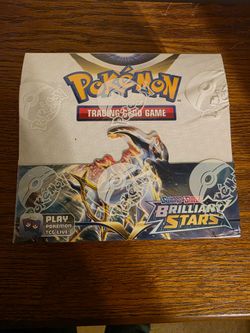 Pokemon Brilliant stars booster box , factory sealed
