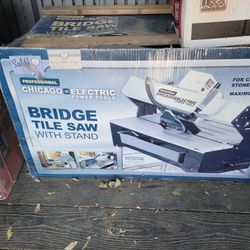 Chicago Electric Power Tool Bridge Saw