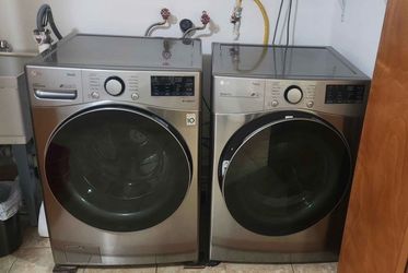 LG washer and dryer