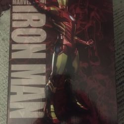 Adventures marvel now Iron Man 1/10 scale painted kit in box sealed only 175 