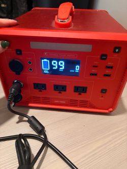 JUDY-1000W portable power station + charger