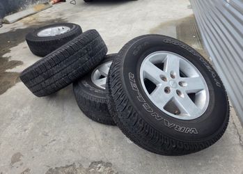 JEEP WRANGLER TIRES AND RIMS