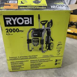 Ryobi 2000 PSI Cold Water Pressure Washer Electric
