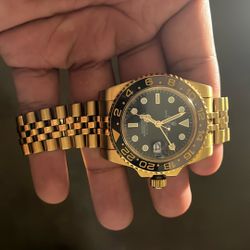 Rolex Submariner Gold And Black