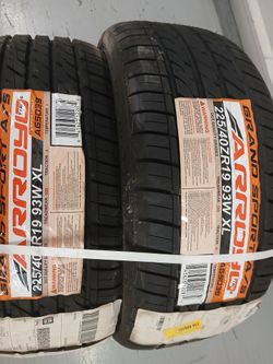 New Tires Never used