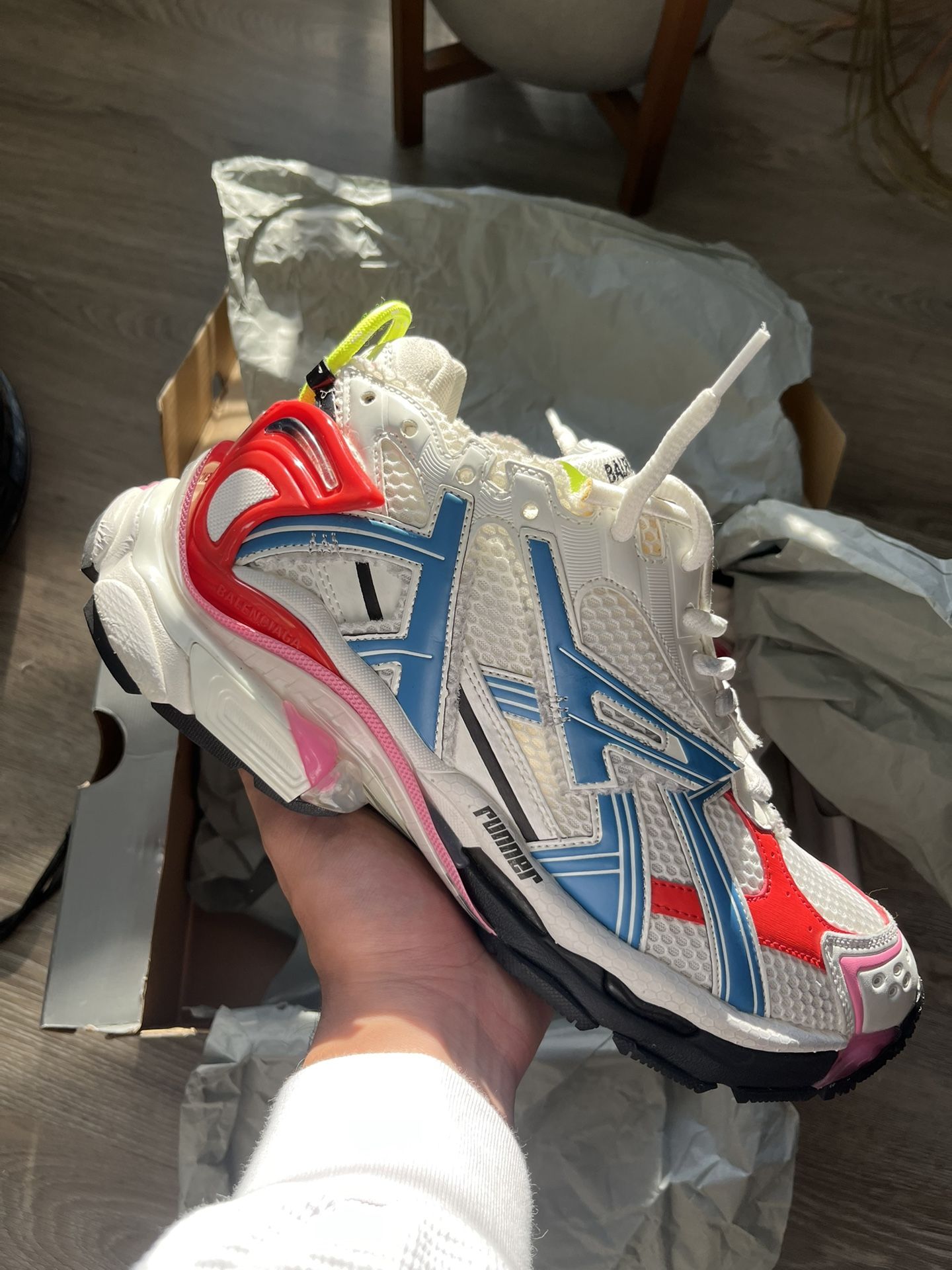 Balenciaga Runners “White Multi-Color”, 44/11