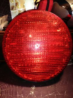 11 in. Round LED signal light