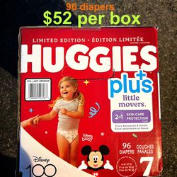 Huggies Little Movers Size 7 Plus 
