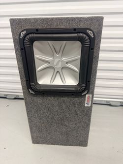 Speaker in box