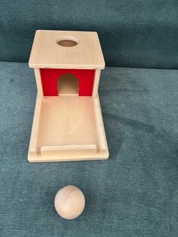 Montessori Object Permanence Box