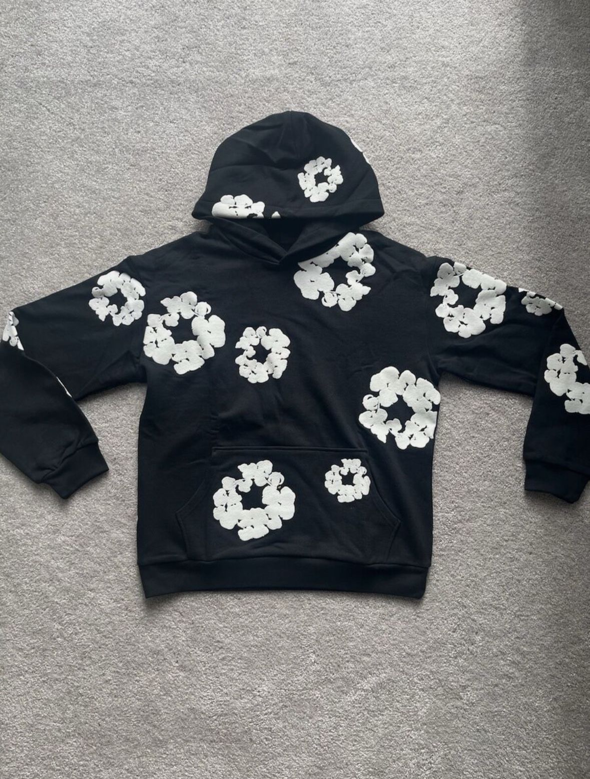 Denim tears hoodie (black)