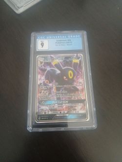 Pokemon card umbreon gx mint 9 graded cgc