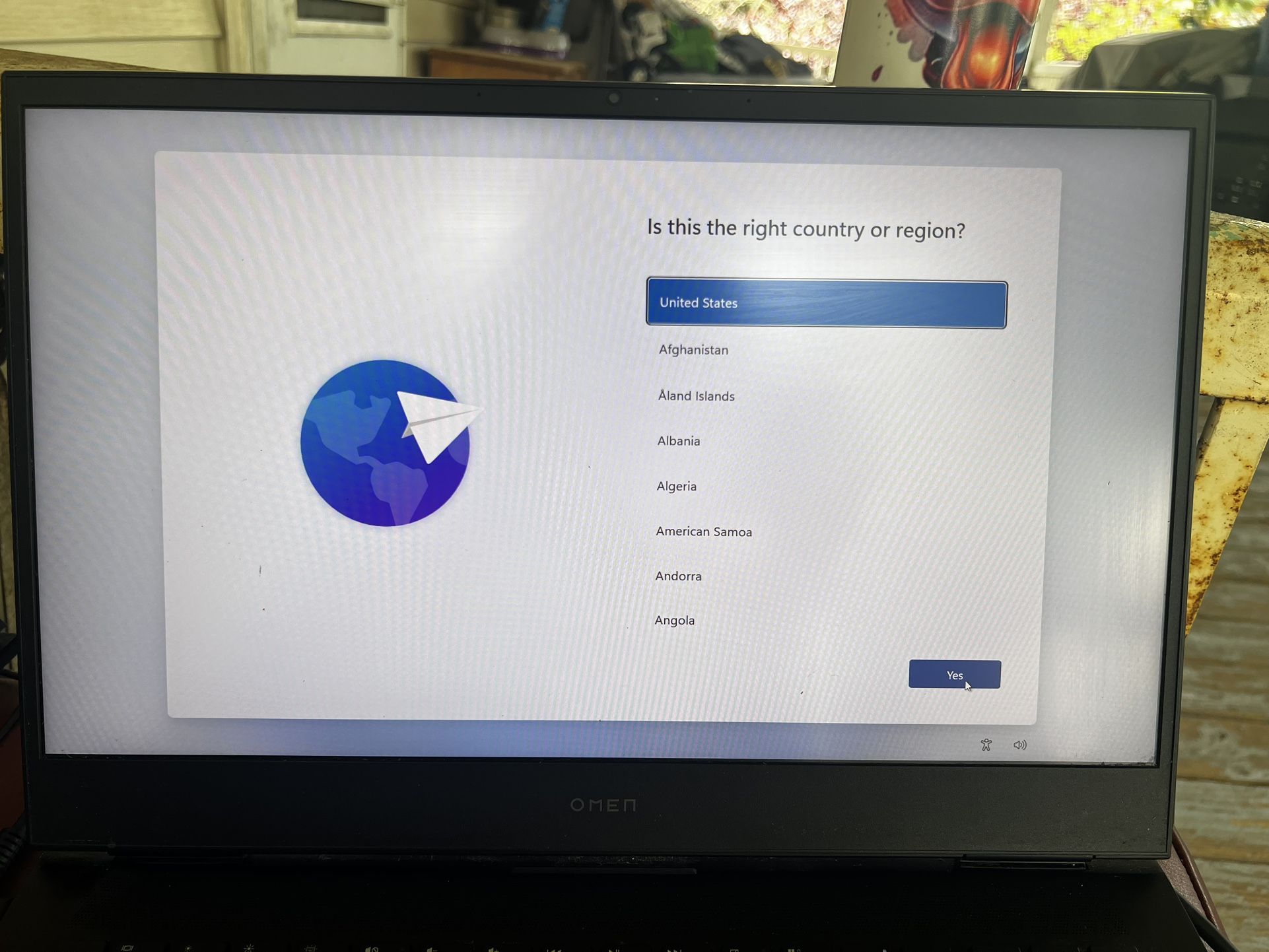 HP Omen Laptop