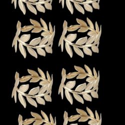 Spring Leaf Napkin Ring 8-piece Set