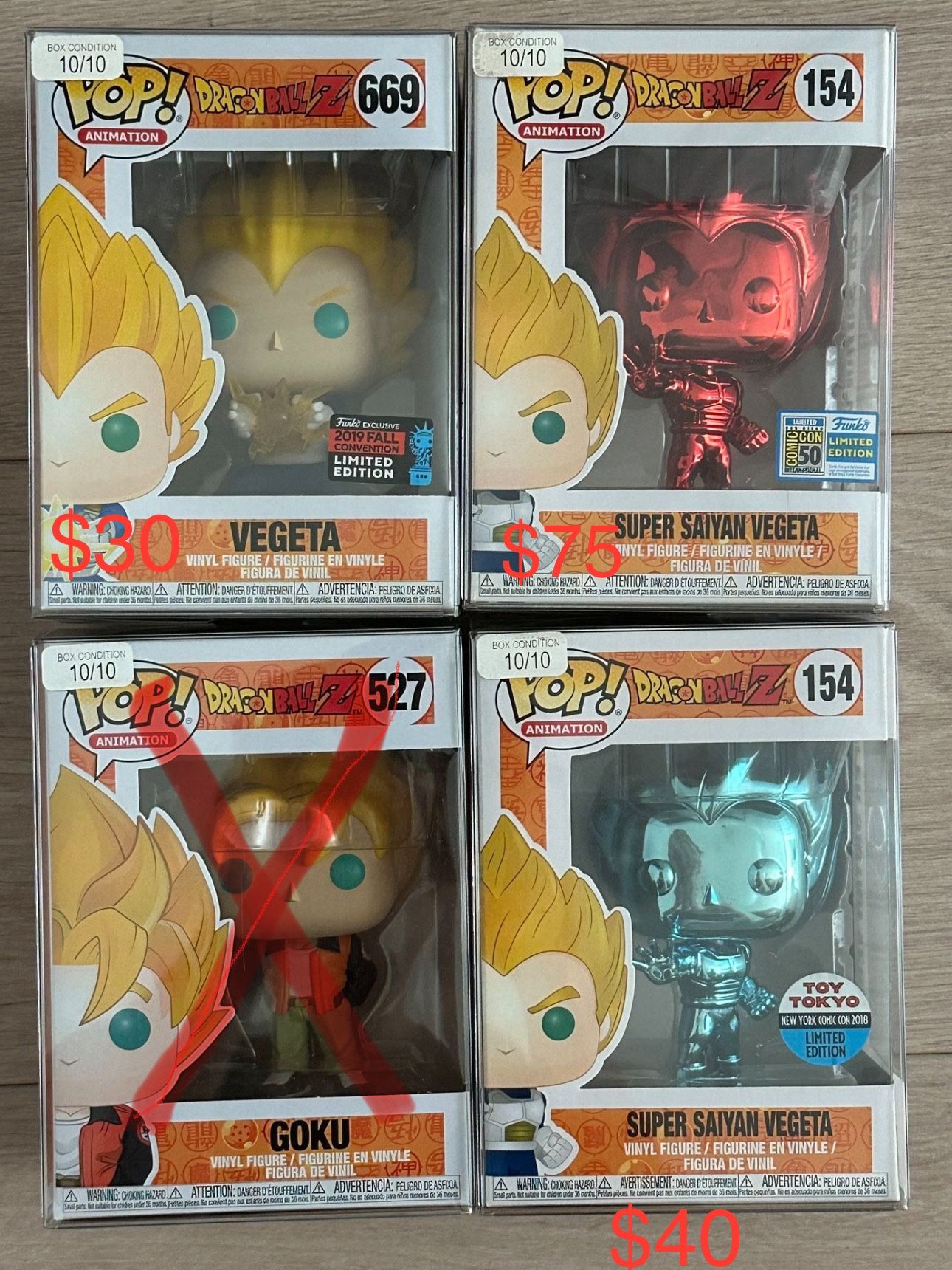 Dbz Funkos