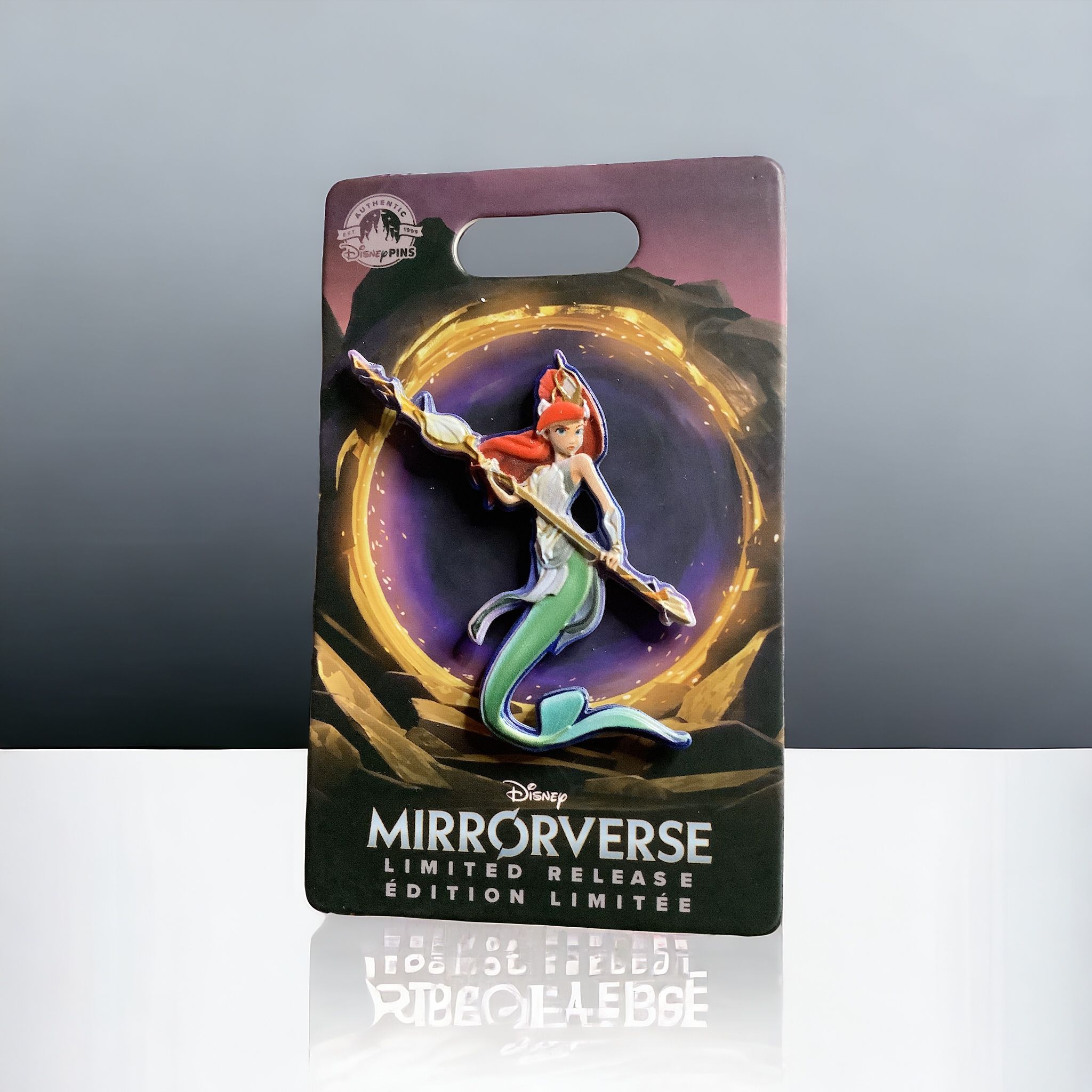 NEW Walt Disney Parks Mirrorverse Limited Release Pin Ariel