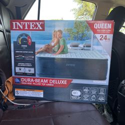 INTEX DUAL SEAM AIR MATTRESS 
