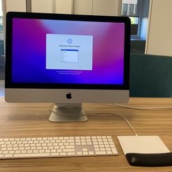 Apple iMac Retina 4K 21.5 inch late 2015 - 8GB Memory 500GB SSD Hard Drive Latest MacOS: Monterey