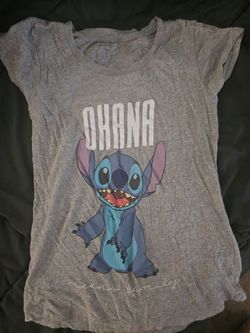 Stitch Ohana Disney - short sleeve. Size S