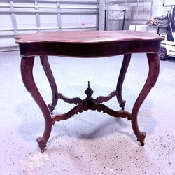 Wooden Hand Carved Center Table