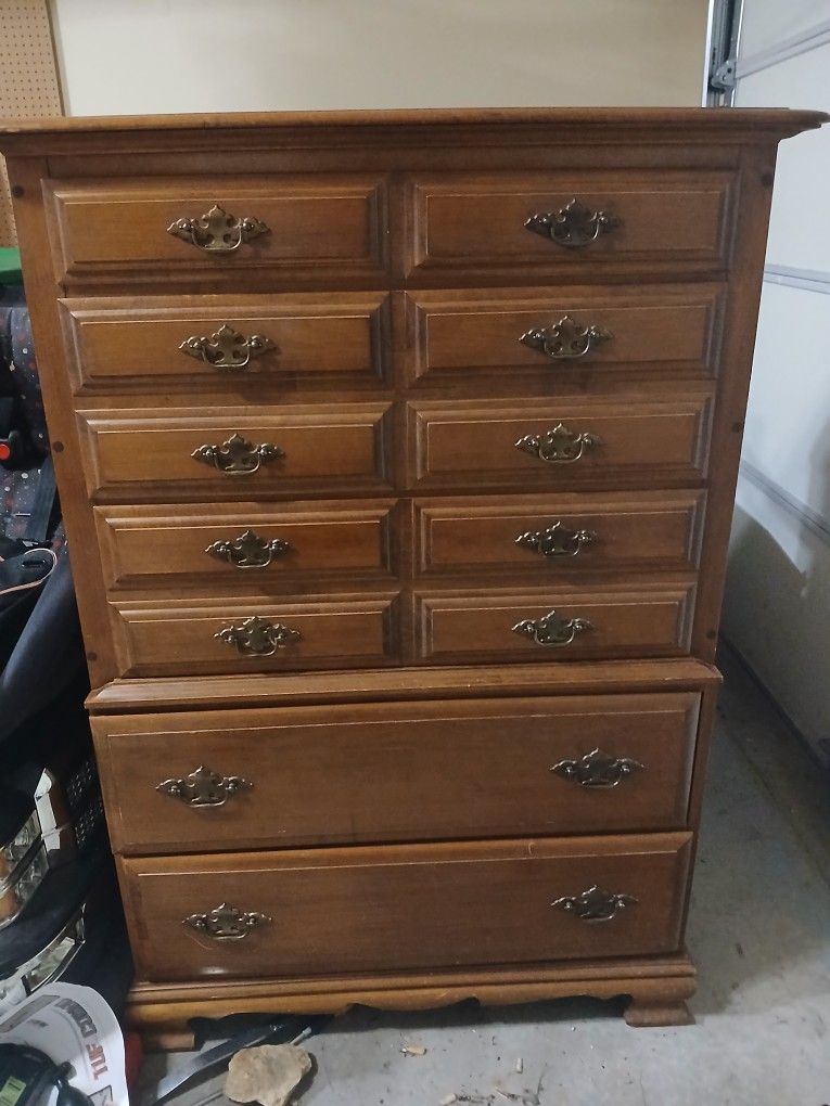 Wood Dresser Real Wood Good Condition