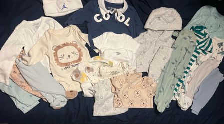 Infant baby boy clothing sz NB