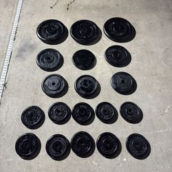 185lbs Weightlifting 🏋️ 1” plates 