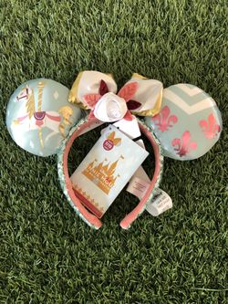 Minnie Mouse the Main Attraction Carousel Ears July Disney